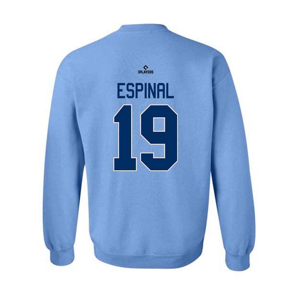 Spokane Indians - MILB Baseball : Alan Espinal - Crewneck Sweatshirt-1