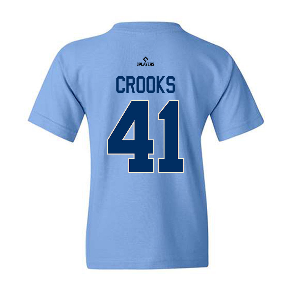 Spokane Indians - MILB Baseball : Dylan Crooks - Youth T-Shirt-1
