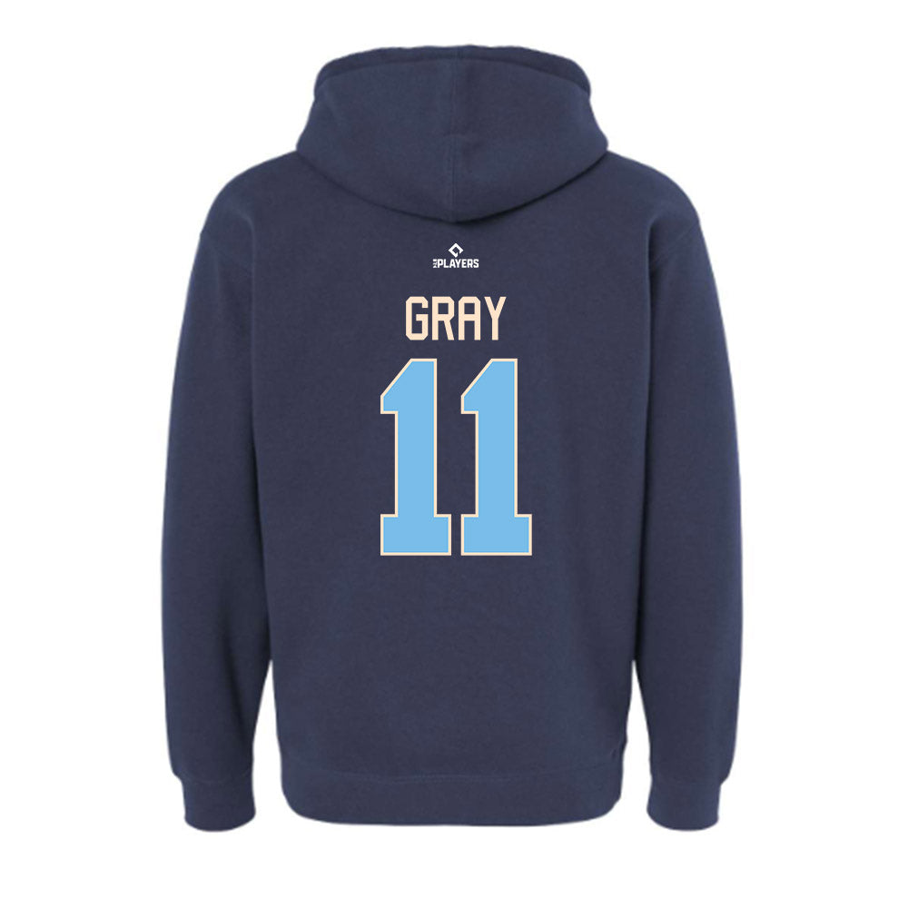 Spokane Indians - MILB Baseball : Clayton Gray - Hooded Pullover Sweatshirt-1