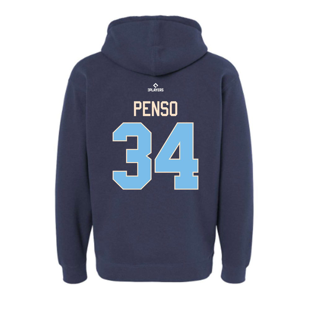 Spokane Indians - MILB Baseball : Blake Penso - Hooded Pullover Sweatshirt-1