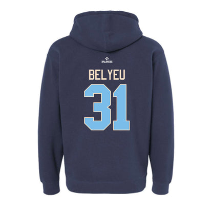 Spokane Indians - MILB Baseball : Max Belyeu - Hooded Pullover Sweatshirt-1