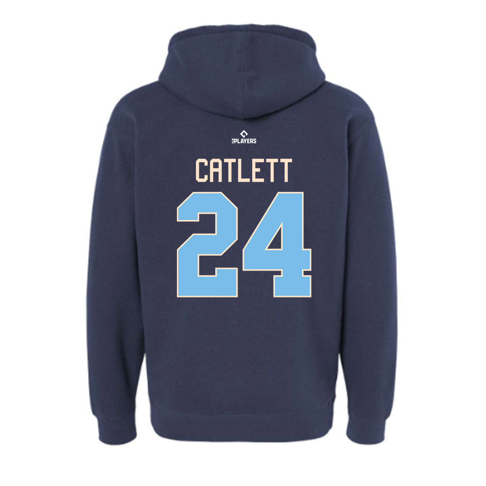 Spokane Indians - MILB Baseball : Everett Catlett - Hooded Pullover Sweatshirt-1
