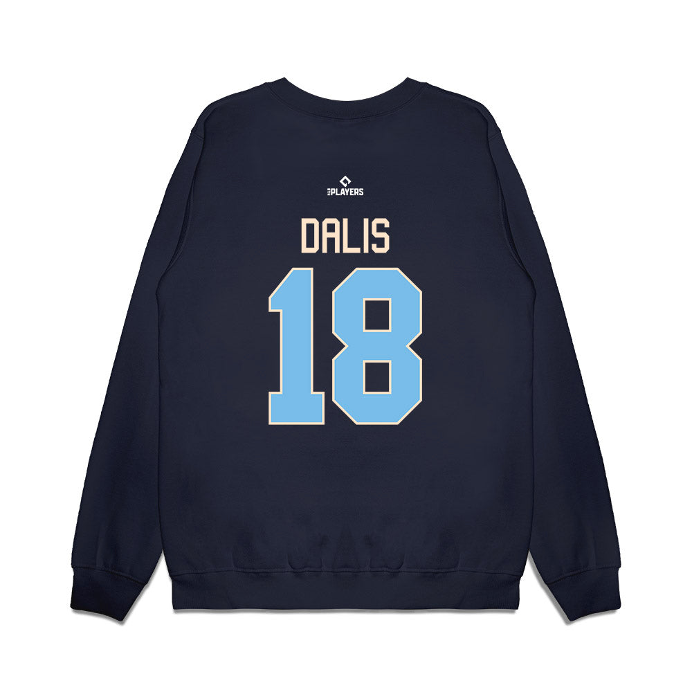 Spokane Indians - MILB Baseball : Wilder Dalis - Premium Crewneck Sweatshirt-1