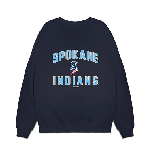 Spokane Indians - MILB Baseball : Brody Brecht - Premium Crewneck Sweatshirt-0