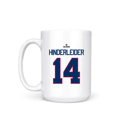 Spokane Indians - MILB Baseball : Jacob Hinderleider - Coffee Mug-1