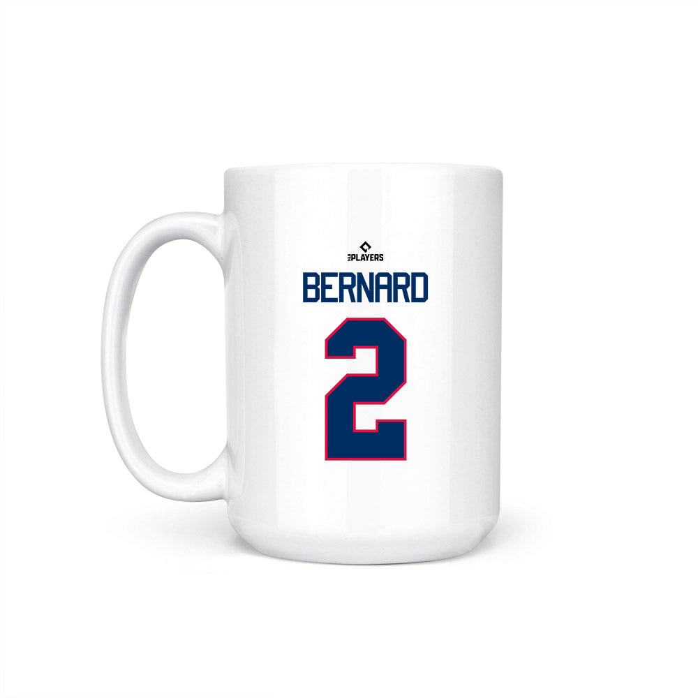 Spokane Indians - MILB Baseball : Derek Bernard - Coffee Mug-1