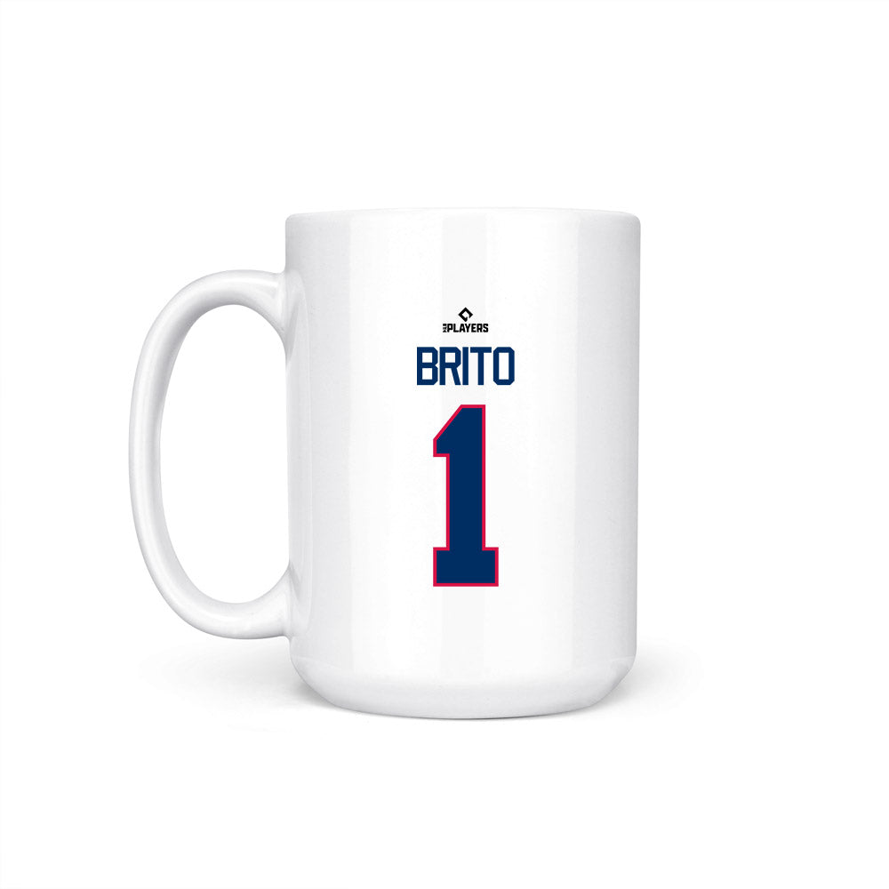 Spokane Indians - MILB Baseball : Roldy Brito - Coffee Mug-1