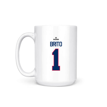 Spokane Indians - MILB Baseball : Roldy Brito - Coffee Mug-1