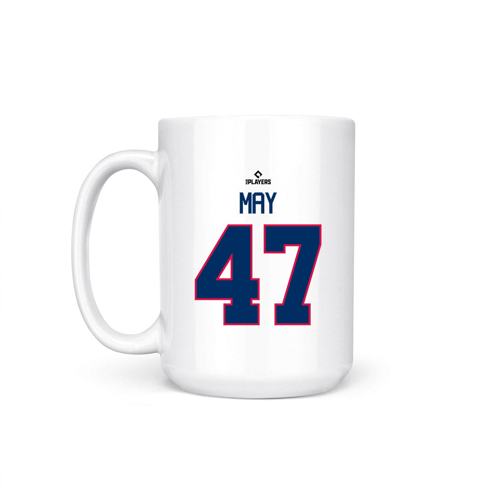 Spokane Indians - MILB Baseball : Aiden May - Coffee Mug-1