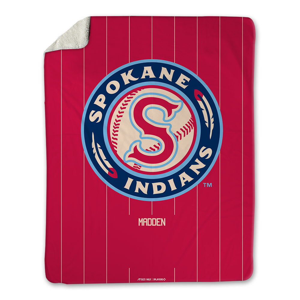 Spokane Indians - MILB Baseball : Jake Madden - Blanket-0