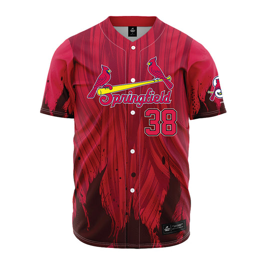Springfield Cardinals - MILB Baseball : Darlin Saladin - Jersey-0