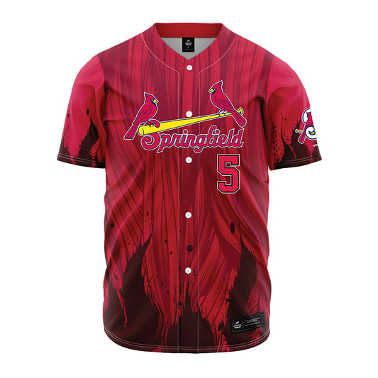 Springfield Cardinals - MILB Baseball : Cade McGee - Jersey-0
