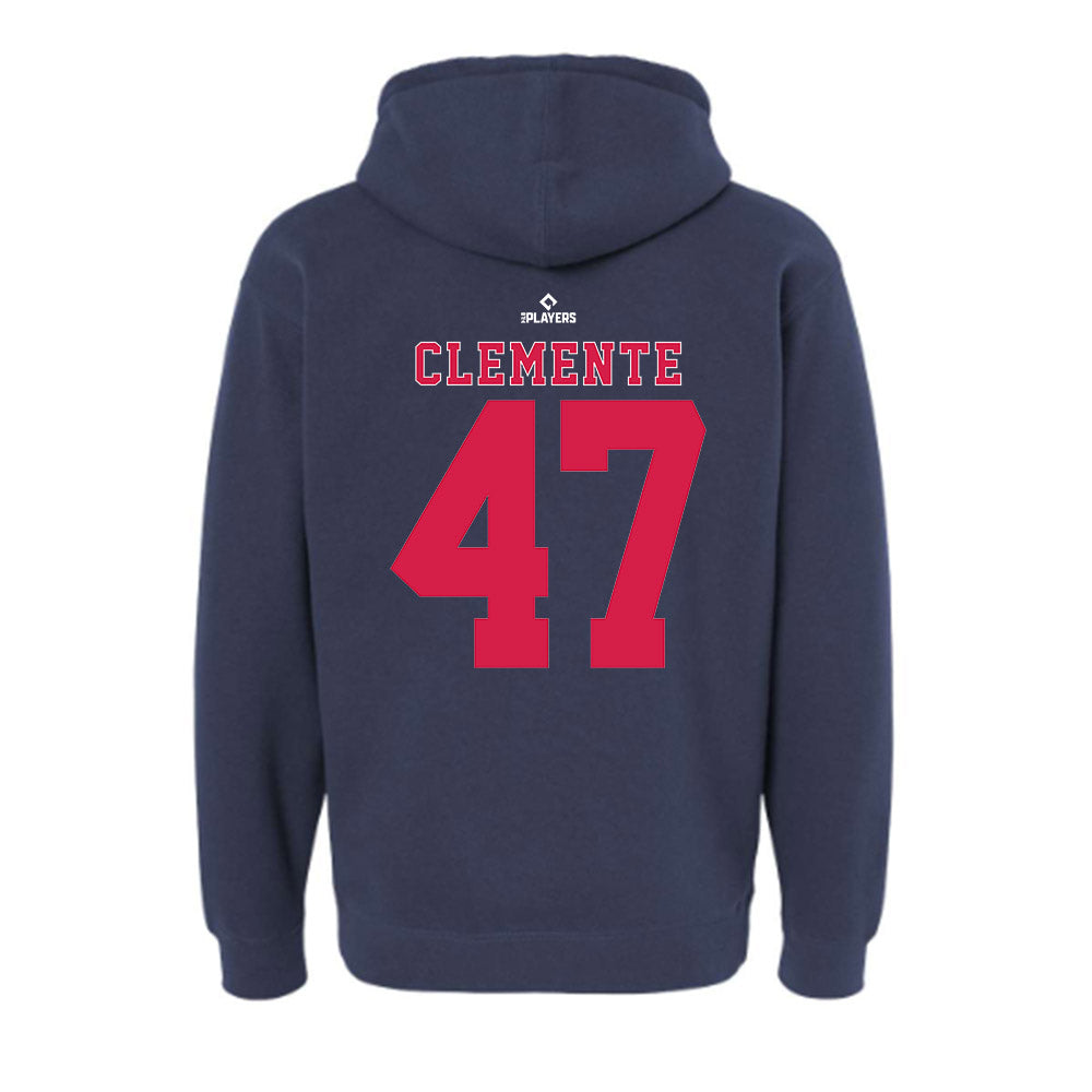 Springfield Cardinals - MILB Baseball : Randel Clemente - Hooded Pullover Sweatshirt-1