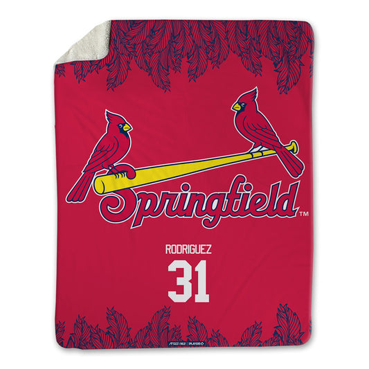 Springfield Cardinals - MILB Baseball : Rainiel Rodriguez - Blanket-0