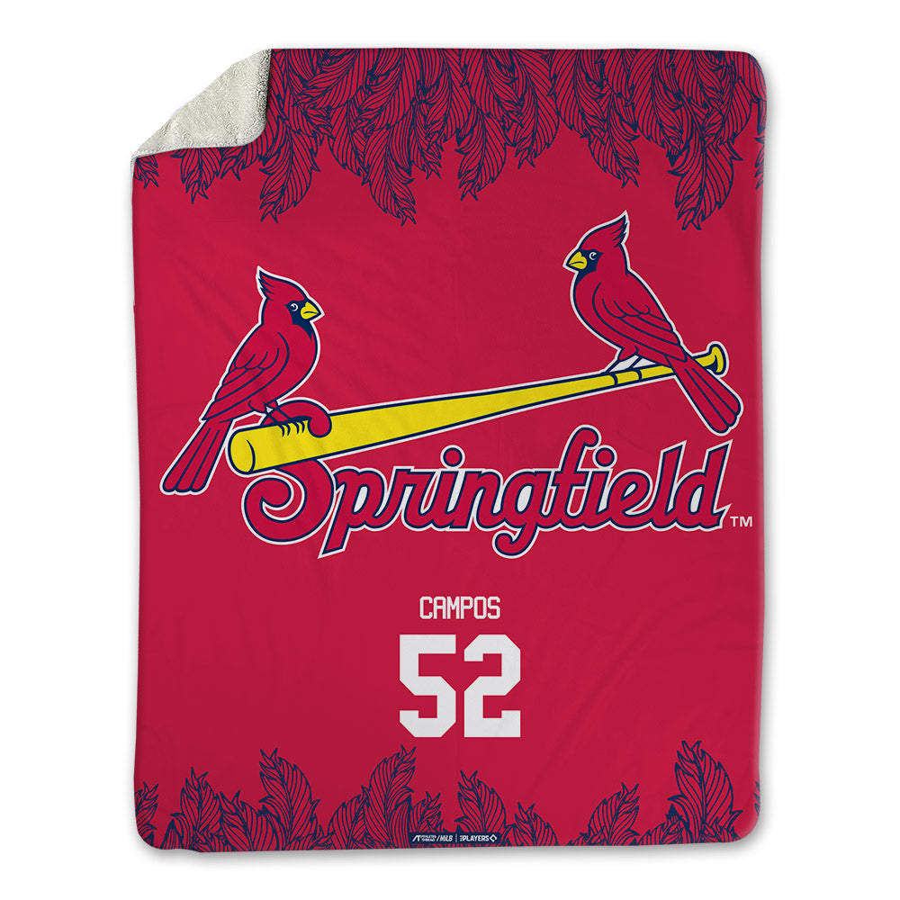 Springfield Cardinals - MILB Baseball : Ryan Campos - Blanket-0
