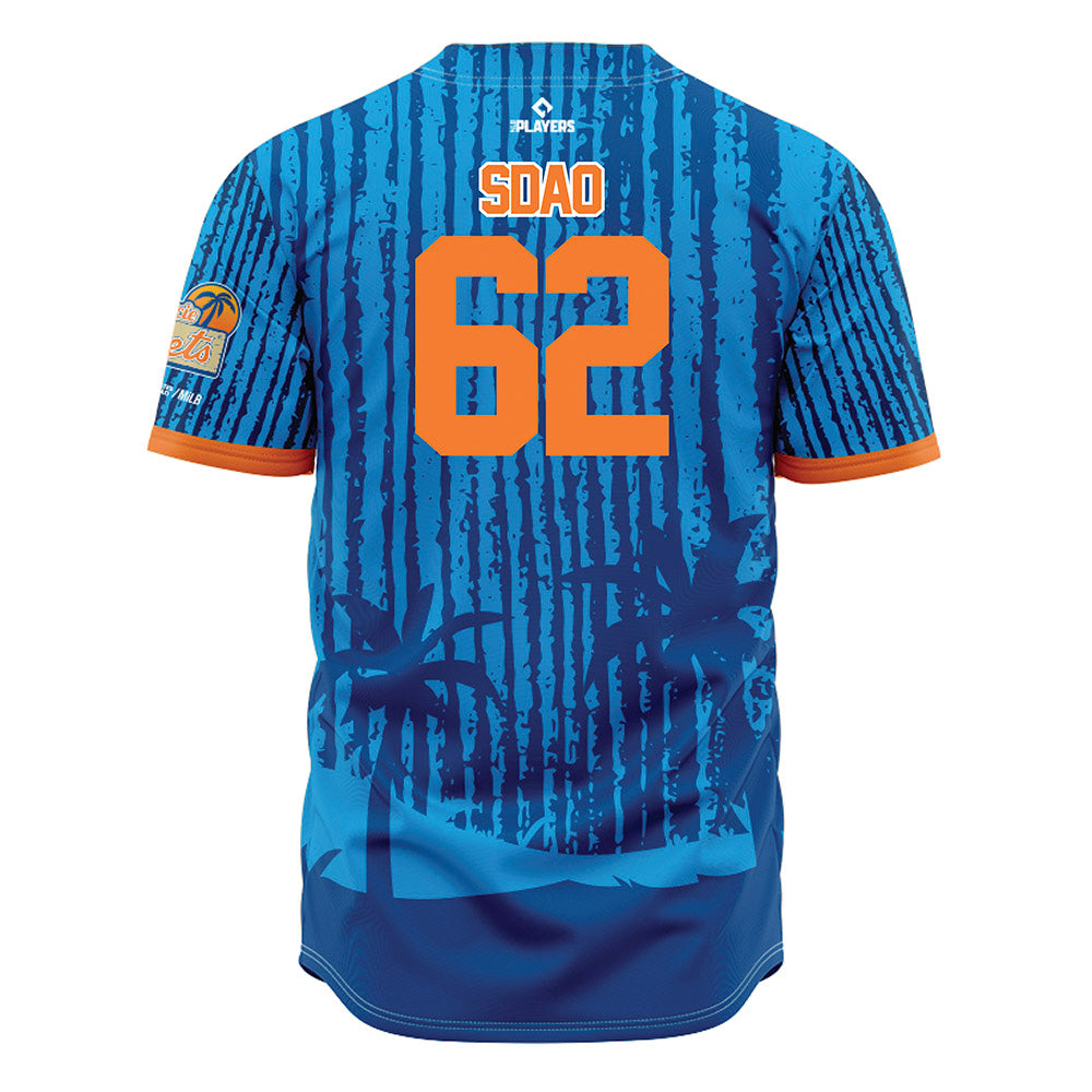 Lucie Mets - MILB Baseball : Shane Sdao - Jersey-1