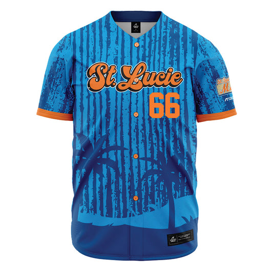 Lucie Mets - MILB Baseball : Zach Crotchfelt - Jersey-0