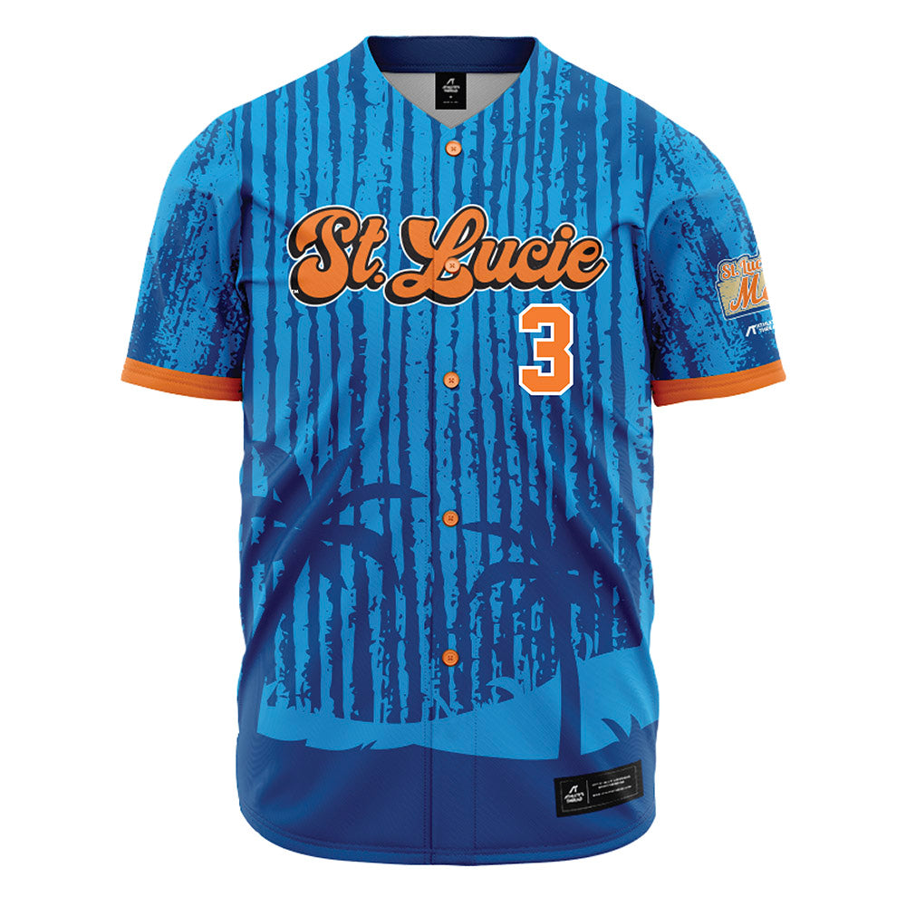Lucie Mets - MILB Baseball : Jack Toomey - Jersey-0
