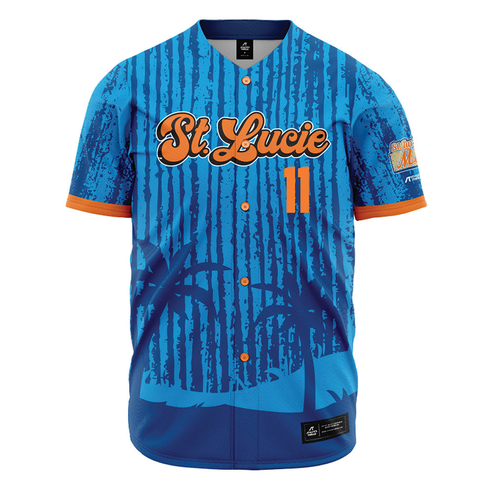 Lucie Mets - MILB Baseball : Wyatt Vincent - Jersey-0