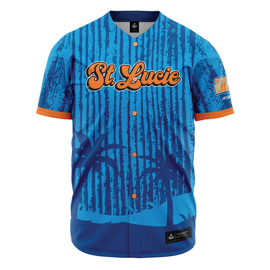 Lucie Mets - MILB Baseball : Jorge De Leon - Jersey-0