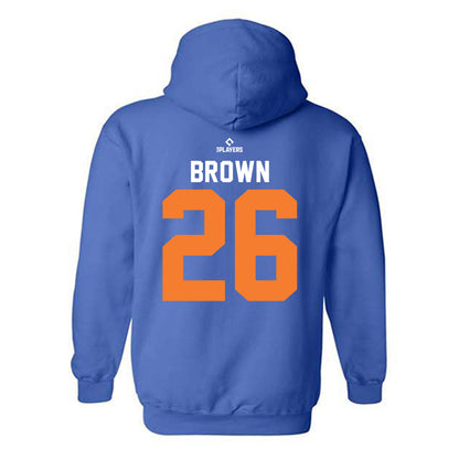 Lucie Mets - MILB Baseball : Austin Brown - Hooded Sweatshirt-1