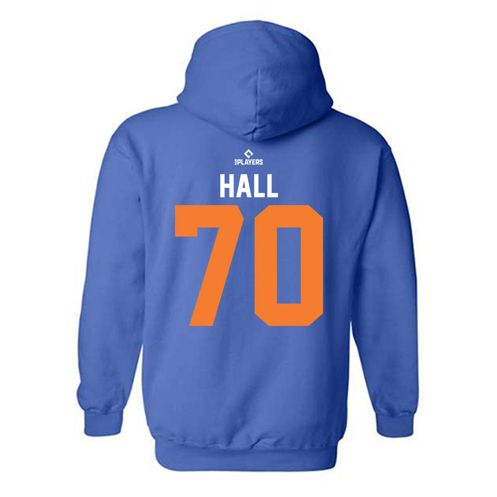 Lucie Mets - MILB Baseball : Nathan Hall - Hooded Sweatshirt-1