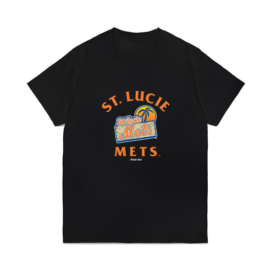 Lucie Mets - MILB Baseball : Aidan Keenan - Comfort Colors T-Shirt-0