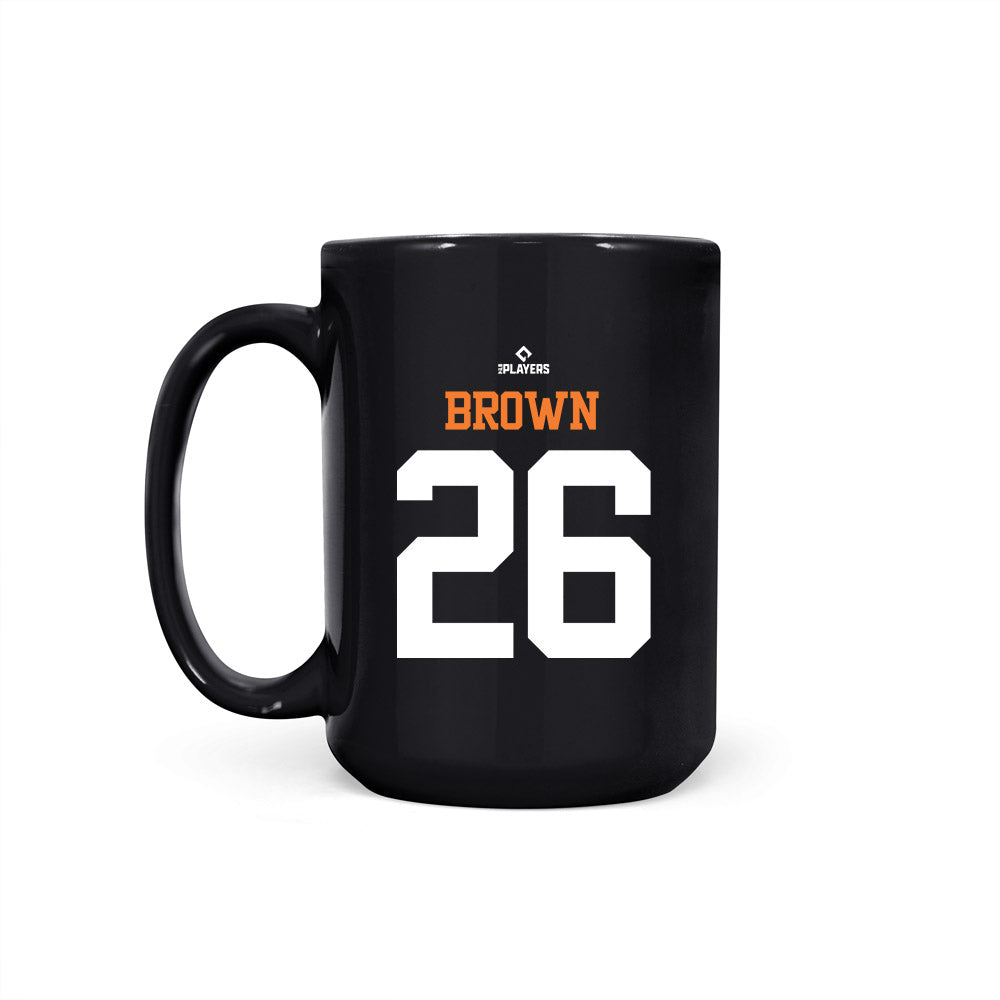 Lucie Mets - MILB Baseball : Austin Brown - Coffee Mug-1