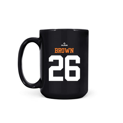 Lucie Mets - MILB Baseball : Austin Brown - Coffee Mug-1