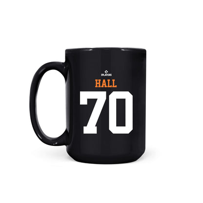 Lucie Mets - MILB Baseball : Nathan Hall - Coffee Mug-1