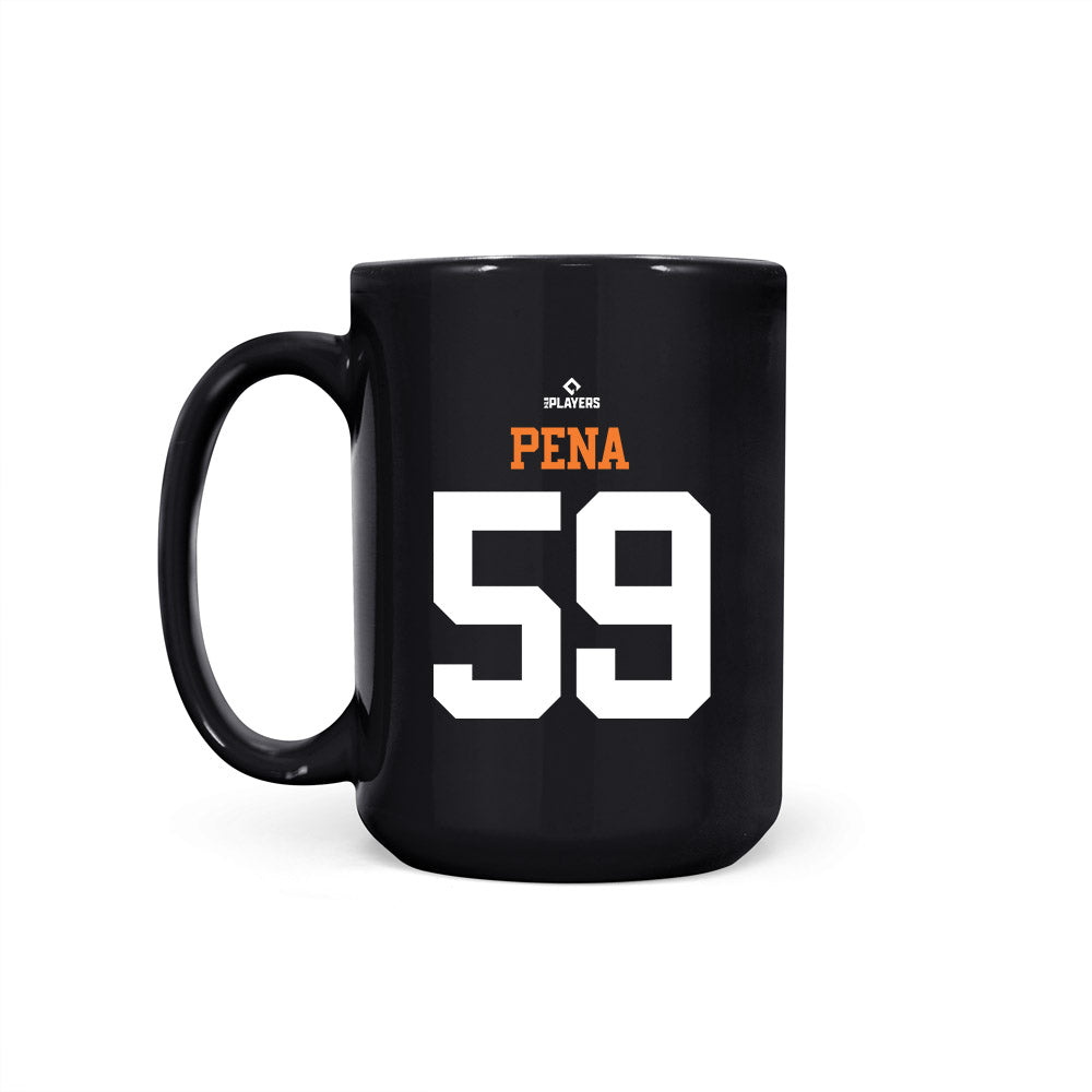Lucie Mets - MILB Baseball : Roberto Pena - Coffee Mug-1