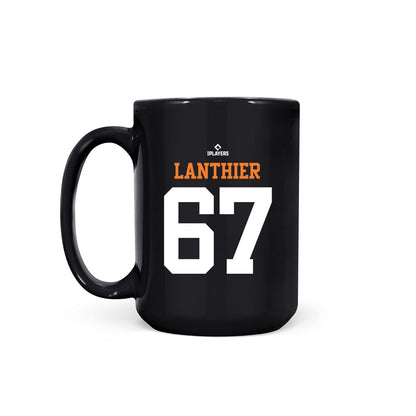 Lucie Mets - MILB Baseball : Ethan Lanthier - Coffee Mug-1
