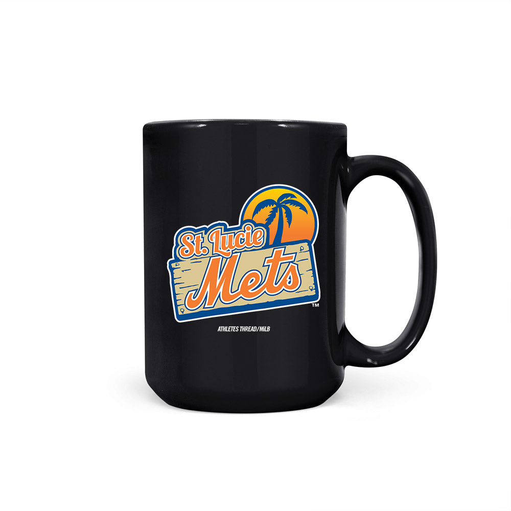 Lucie Mets - MILB Baseball : Austin Brown - Coffee Mug-0