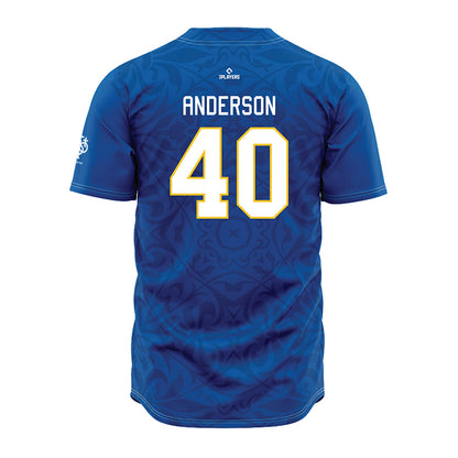 St Paul Saints - MILB Baseball : Jack Anderson - Fashion Jersey Jersey-1
