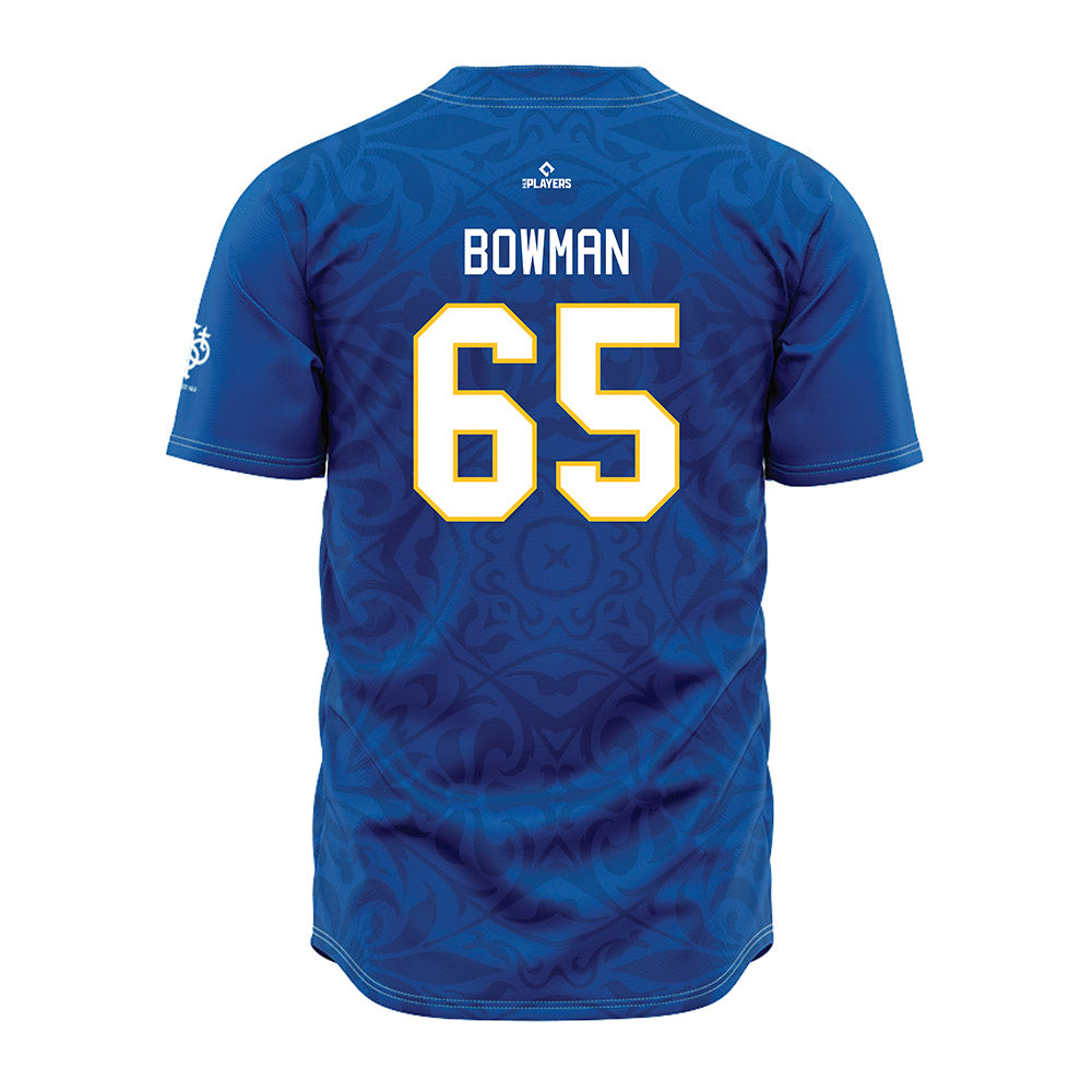 St Paul Saints - MILB Baseball : Matt Bowman - Fashion Jersey Jersey-1