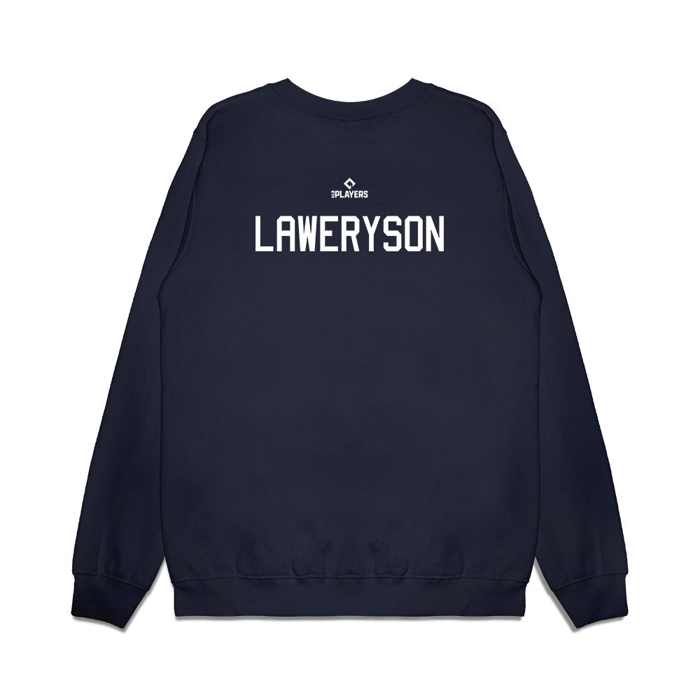 St Paul Saints - MILB Baseball : Cody Laweryson - Premium Crewneck Sweatshirt-1