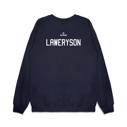 St Paul Saints - MILB Baseball : Cody Laweryson - Premium Crewneck Sweatshirt-1