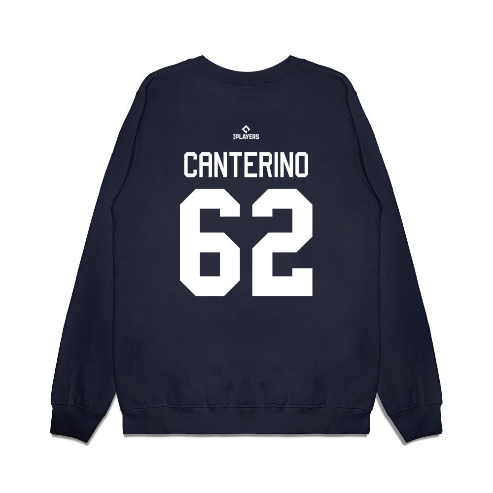 St Paul Saints - MILB Baseball : Matt Canterino - Premium Crewneck Sweatshirt-1