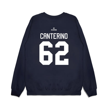 St Paul Saints - MILB Baseball : Matt Canterino - Premium Crewneck Sweatshirt-1