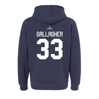 St Paul Saints - MILB Baseball : Ryan Gallagher - Hooded Pullover Sweatshirt-1