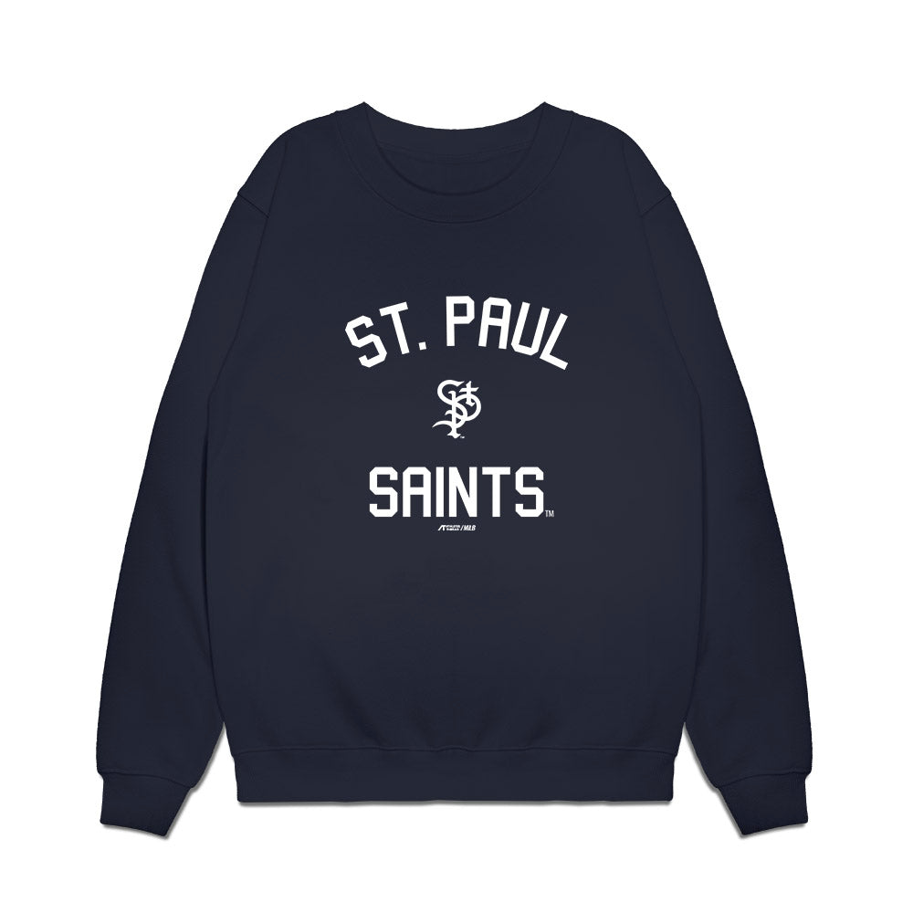 St Paul Saints - MILB Baseball : C.J. Culpepper - Premium Crewneck Sweatshirt-0