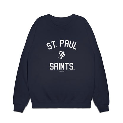 St Paul Saints - MILB Baseball : C.J. Culpepper - Premium Crewneck Sweatshirt-0