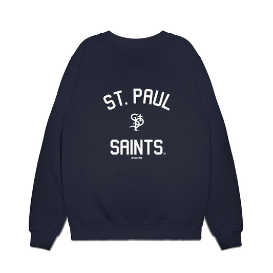 St Paul Saints - MILB Baseball : Kendry Rojas - Premium Crewneck Sweatshirt-0