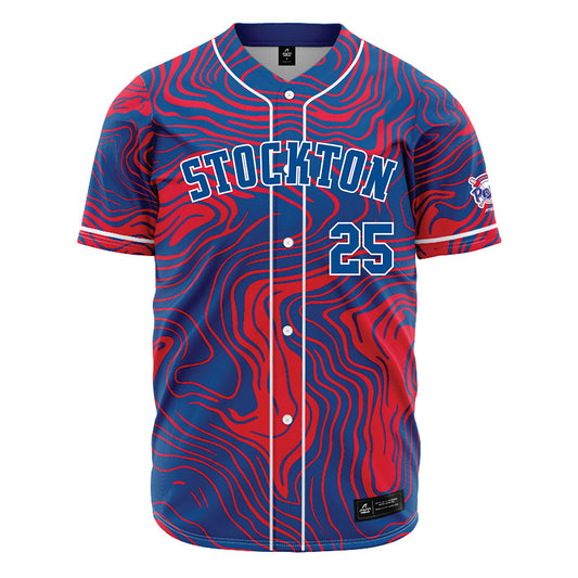 Stockton Ports - MILB Baseball : Jackson Holmes - Jersey-0