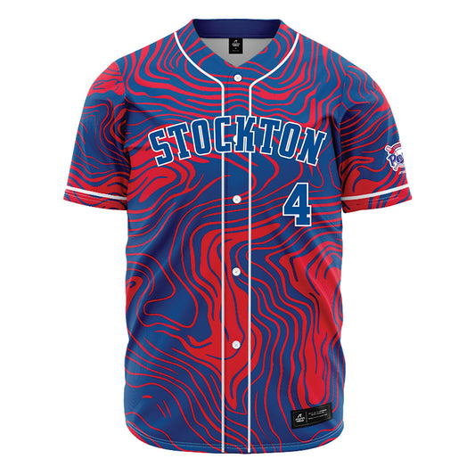 Stockton Ports - MILB Baseball : Drew Burress - Jersey-0