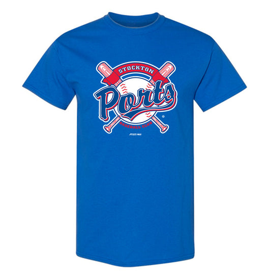 Stockton Ports - MILB Baseball : Jose Ramos - T-Shirt-0