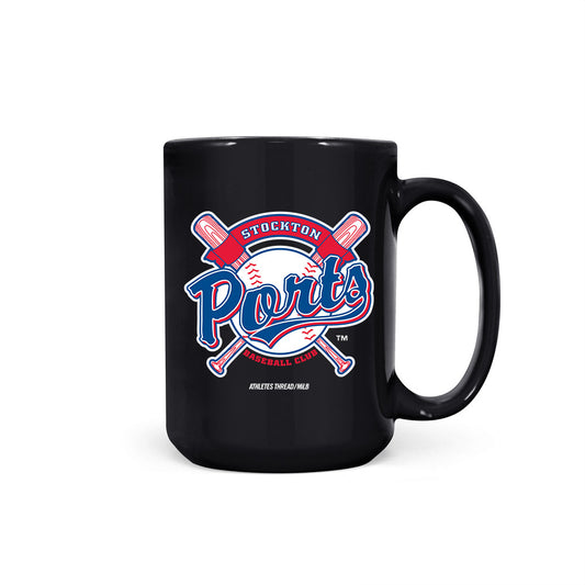 Stockton Ports - MILB Baseball : Josnier Parra - Coffee Mug-0