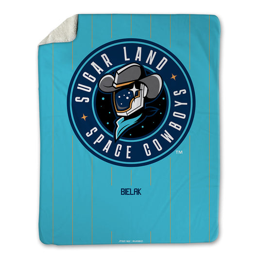 Sugar Land Cowboys - MILB Baseball : Brandon Bielak - Blanket-0