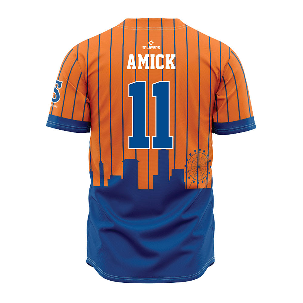 Syracuse Mets - MILB Baseball : Billy Amick - Jersey-1