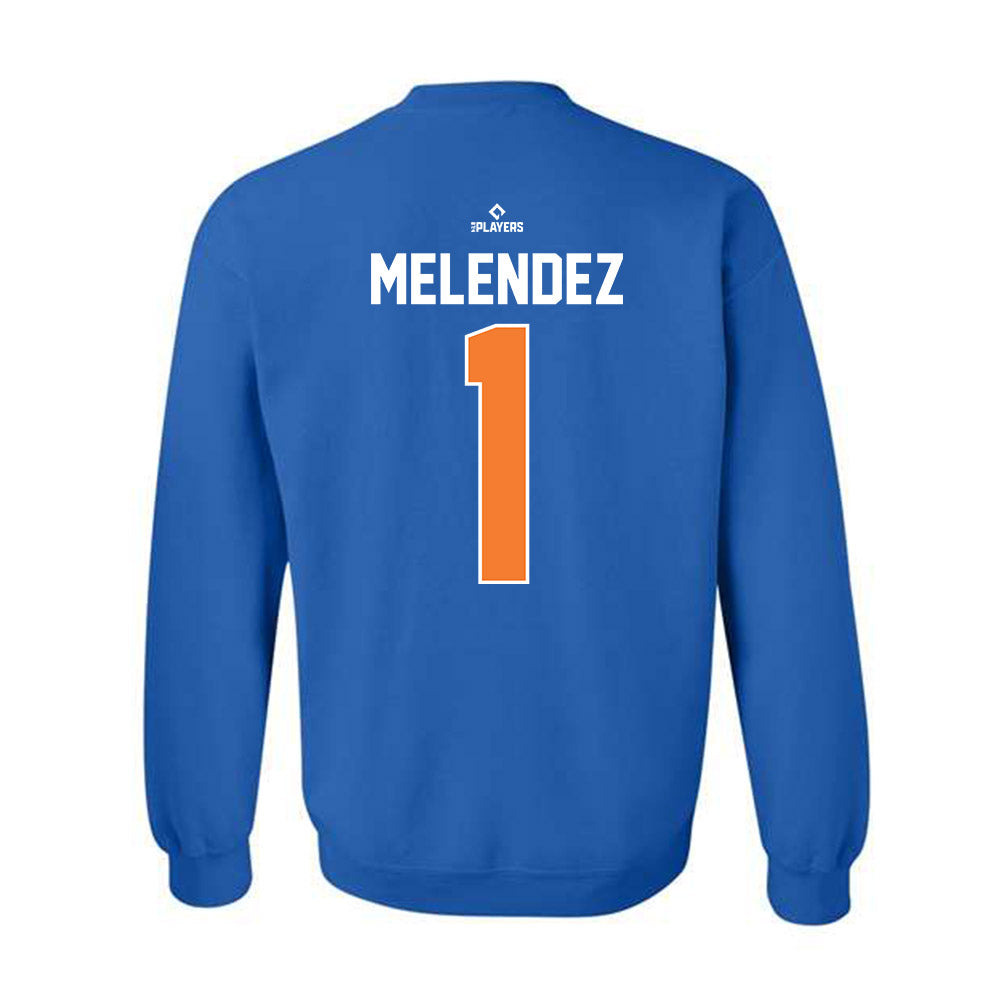 Syracuse Mets - MILB Baseball : MJ Melendez - Crewneck Sweatshirt-1